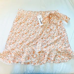 Mini Floral Skirt